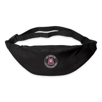 Kilt écossais disant jupe écossaise Écosse - Sac banane - noir - Devant