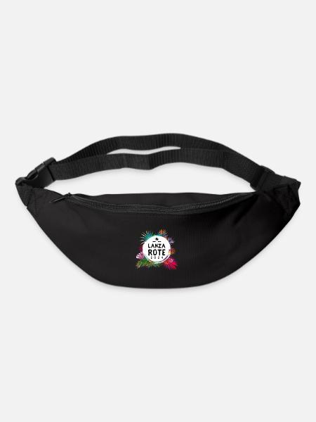 Lanzarote 2024 Coloré - Sac banane - noir