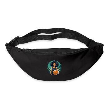 BASKETBALL für immer! - Gürteltasche - Schwarz - Vorne