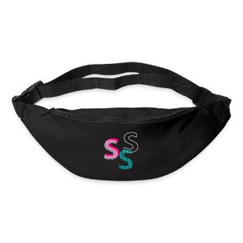 S Initial - Bum bag - black - Front