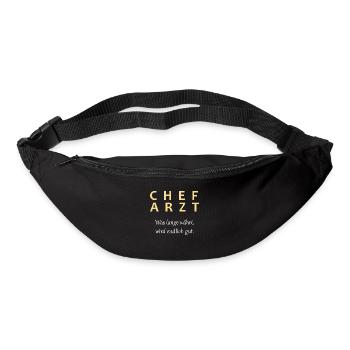 Chefarzt Beförderung - Gürteltasche - Schwarz - Vorne