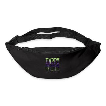 fun funny gym bodybuilder fairy tail funny quote - Gürteltasche - Schwarz - Vorne