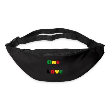 Un seul amour - Sac banane - noir - Devant