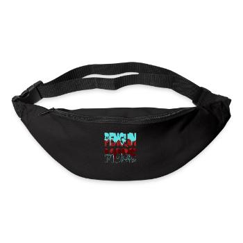 drôle de déclaration amusant anniversaire cadeau idée bday - Sac banane - noir - Devant