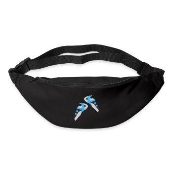 boulderschuhe - Gürteltasche - Schwarz - Vorne