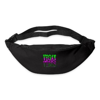 Dictons présents drôle citation blagues déclaration geek - Sac banane - noir - Devant