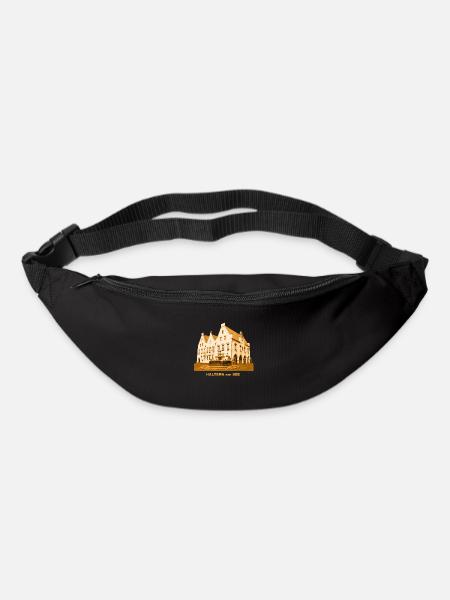 Haltern am See Rathaus - Gürteltasche - Schwarz