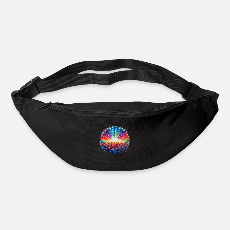 Festival Party - Gürteltasche - Schwarz