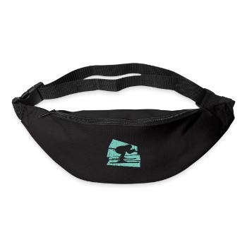 To ski - Bum bag - black - Front