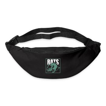 Ratte - Gürteltasche - Schwarz - Vorne