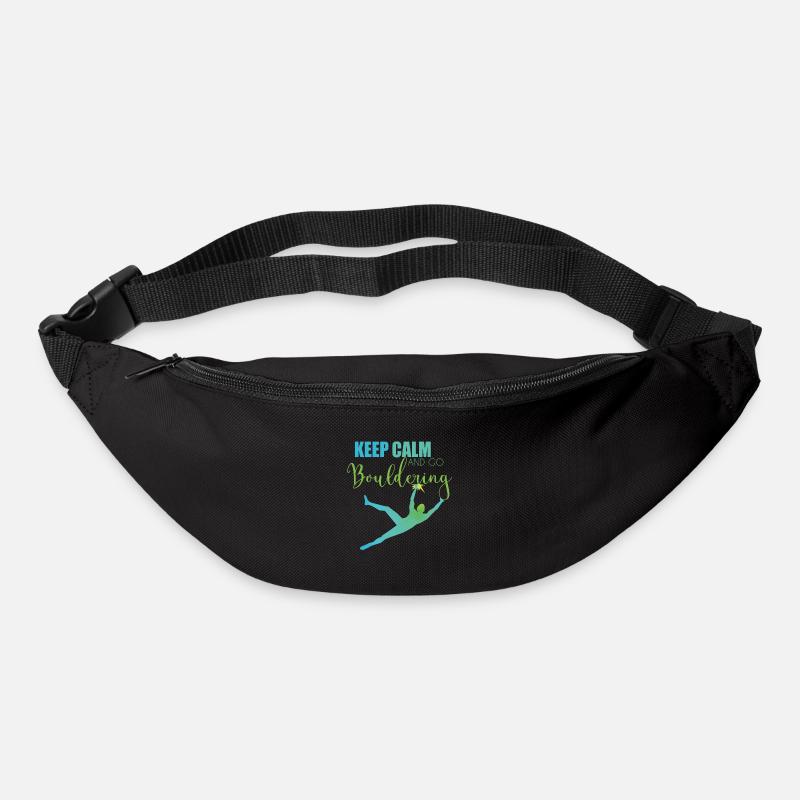 Bouldern - Gürteltasche - Schwarz