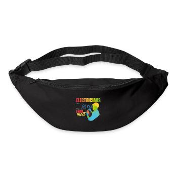 Elektriker - Gürteltasche - Schwarz - Vorne