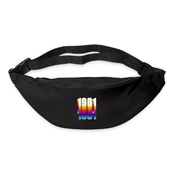 1981 - Gürteltasche - Schwarz - Vorne