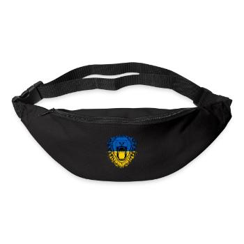 Ukraine - Gürteltasche - Schwarz - Vorne