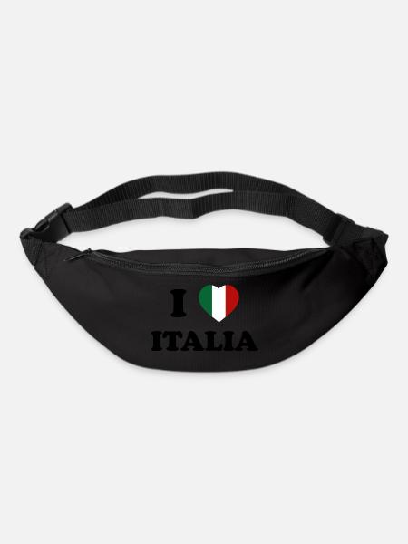 I LOVE ITALY - Gürteltasche - Schwarz