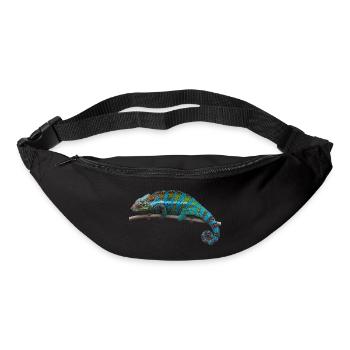 Chameleon - blue - Bum bag - black - Front