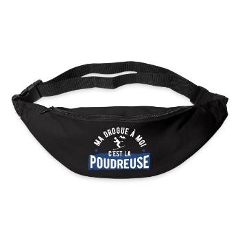 Drogue poudreuse cadeau - Sac banane - noir - Devant