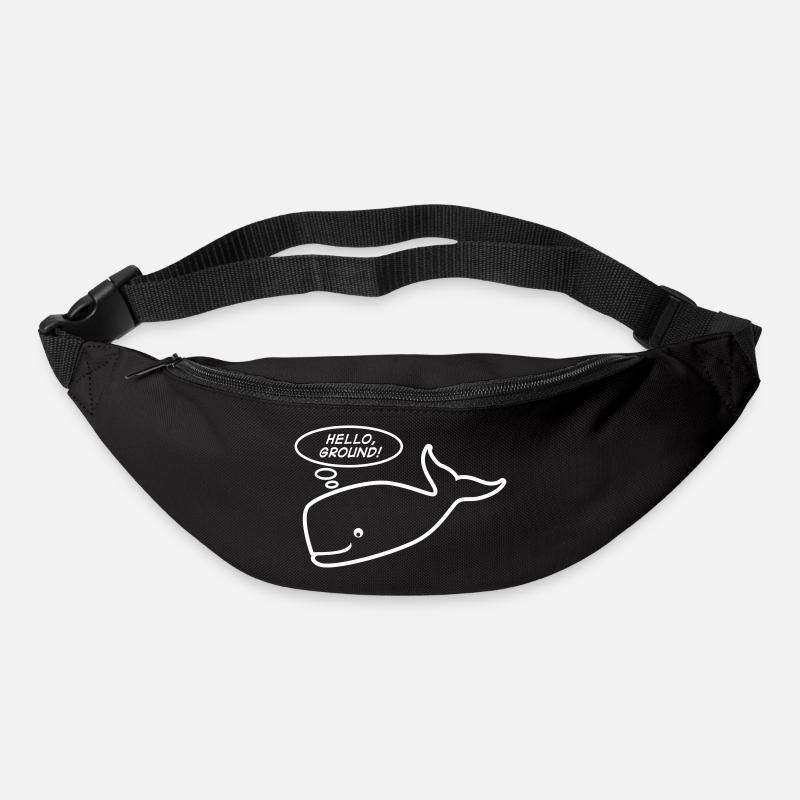 Hello ground! - Hitchhiker's guide to the galaxy - Gürteltasche - Schwarz