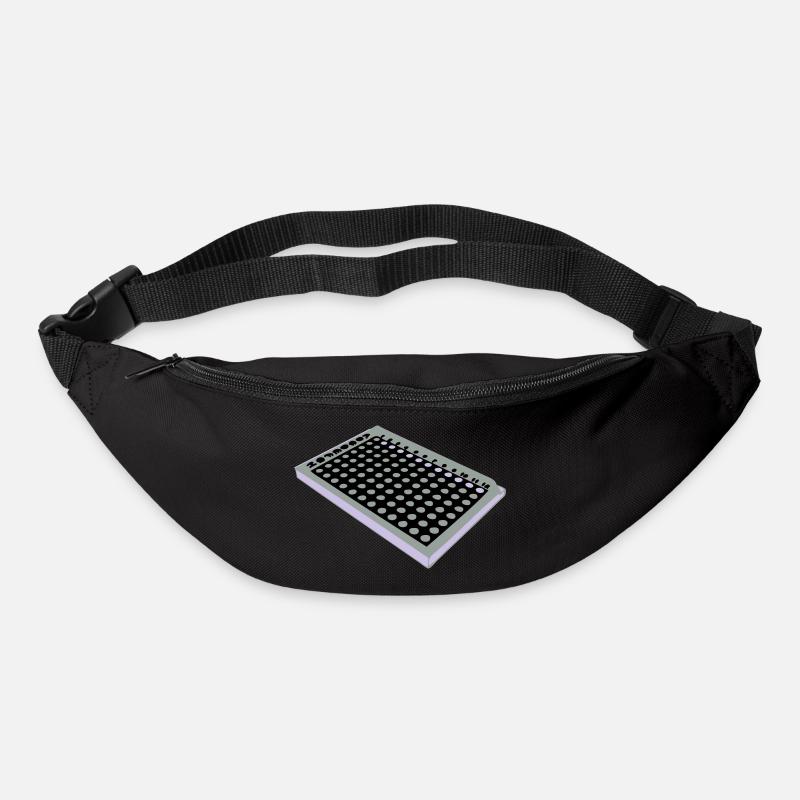 96 Bien Plate / 96 plaque perforée - Sac banane - noir
