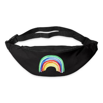 rainbow regenbogen - Gürteltasche - Schwarz - Vorne