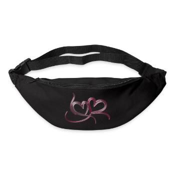 Heart - Bum bag - black - Front