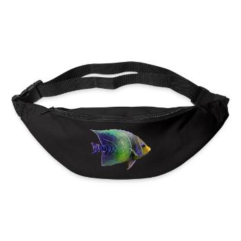 Coral fish - Bum bag - black - Front