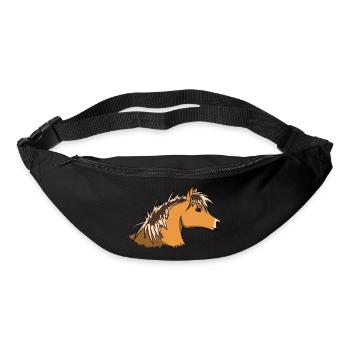 Portrait Fjord decoiffed - Bum bag - black - Front