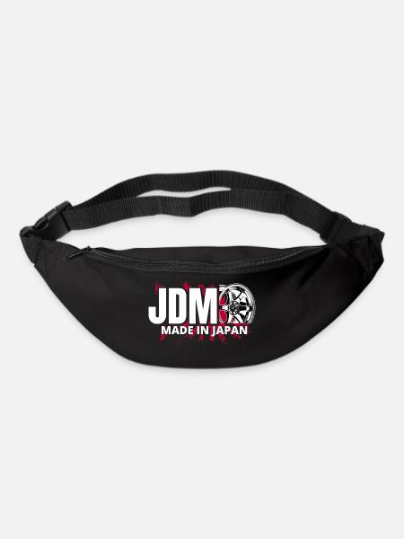 If one day the speed kills me.. / Paul Walker JDM - Gürteltasche - Schwarz