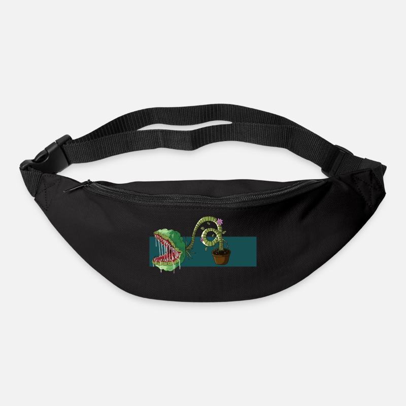 carnivorous plant - Bum bag - black