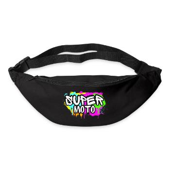 Supermoto / Supermotard / Supermoto Wheelie Biker - Sac banane - noir - Devant