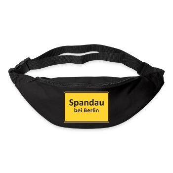 Spandau Ortseingang - Gürteltasche - Schwarz - Vorne
