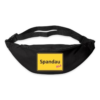 Spandau Ortseingang Alla - Gürteltasche - Schwarz - Vorne