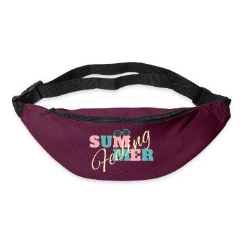 Summer Feeling - Bum bag - burgundy - Front