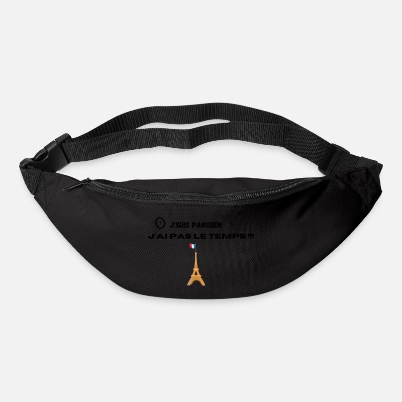 J suis Parisien - Sac banane - noir