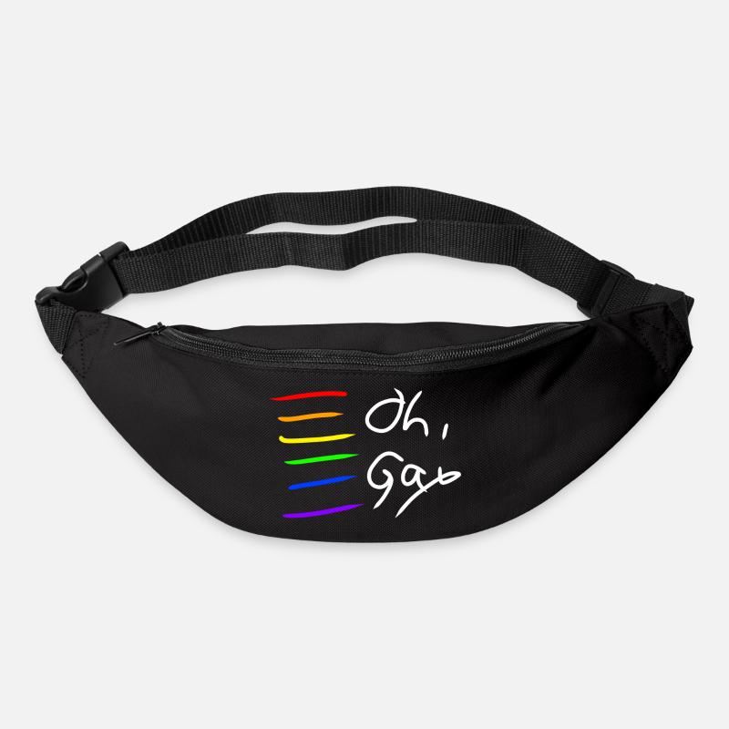 Pride Kleider - Gürteltasche - Schwarz