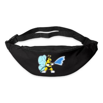 Biene Feuerwehrmann Feuerwehrschlauch Feuerwehr - Gürteltasche - Schwarz - Vorne