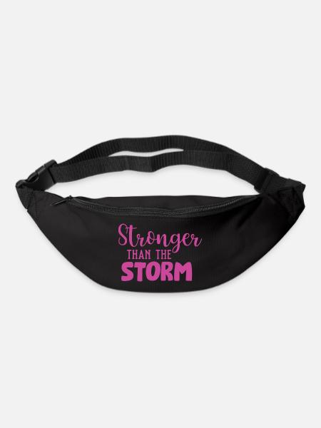 Stärker als der Sturm - Gürteltasche - Schwarz
