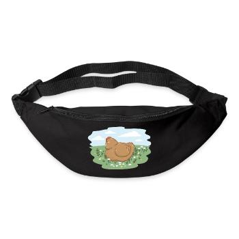 Glucke - Gürteltasche - Schwarz - Vorne