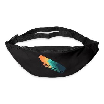 Retro-Küken - Gürteltasche - Schwarz - Vorne