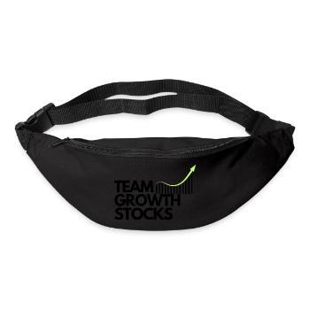 TEAM GROWTH STOCKS - Gürteltasche - Schwarz - Vorne