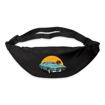 Voiture classique-voiture ancienne - Sac banane - noir - Devant