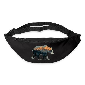 Berg der Bären - Gürteltasche - Schwarz - Vorne