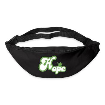 Portez Vos Valeurs avec la Collection de T-Shirts - Sac banane - noir - Devant