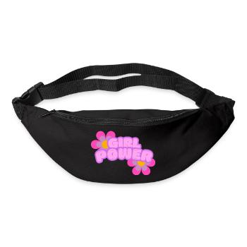 Girl Power - Sac banane - noir - Devant