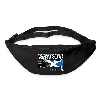 La fièvre du football en Écosse - Sac banane - noir - Devant