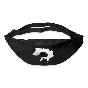 Ukraine Map Frames Real Football - Bum bag - black - Front
