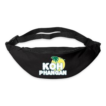 Koh Phangan Mondinsel - Gürteltasche - Schwarz - Vorne