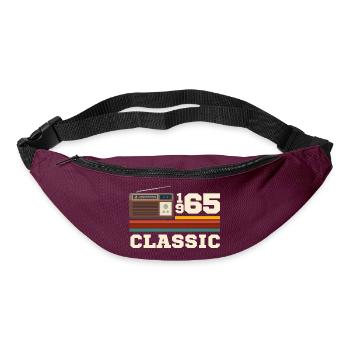Anniversaire 1965 retro classic - Sac banane - bordeaux  - Devant