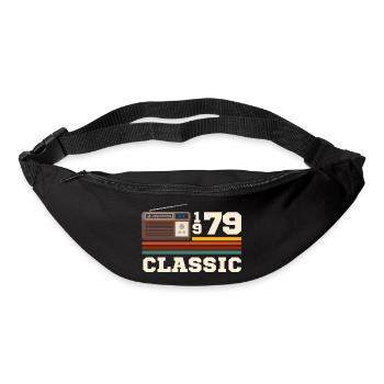 Anniversary 1979 retro classic - Bum bag - black - Front