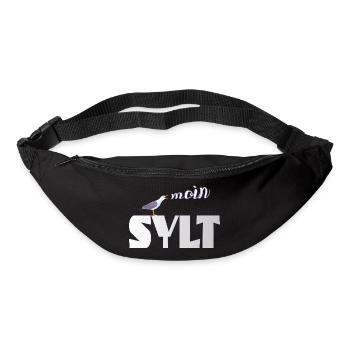 Sylt Möwe & Moin Design - Gürteltasche - Schwarz - Vorne